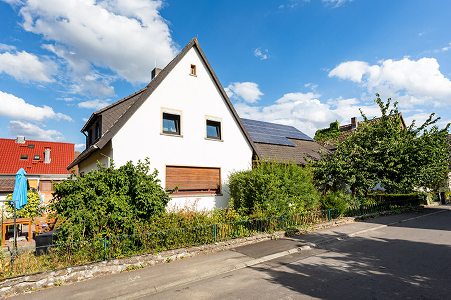 Modernisierungsbeispiel Alsfeld Haus von der Straße